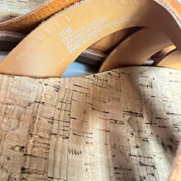 KORK-EASE Brigit Bow Leather Comfort Slip On Sandal Size 11 - Picture 9 of 11